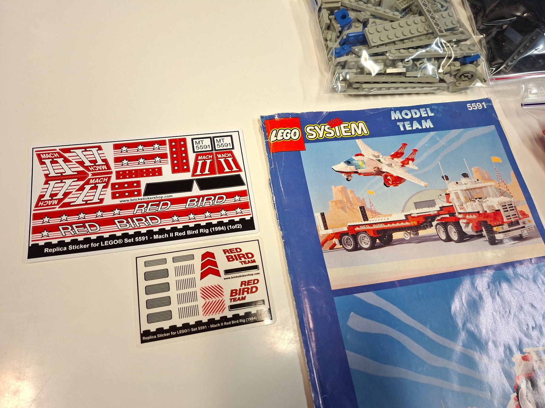 Lego Giocattoli: Lego 5591 Model Team Mach II Red Bird Rig – Usato da Sils im Domleschg venduto da AMAG_AUDI_ZH 2