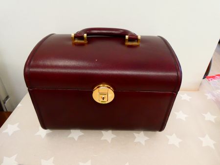 Leder Beautycase Necessaire Kosmetikkoffer