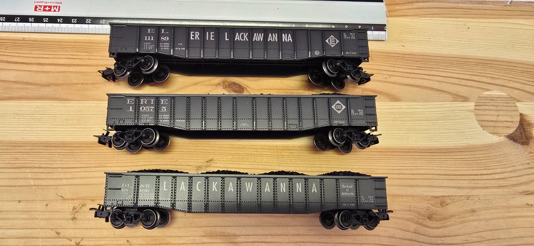 Märklin Modellini di ferrovie: Märklin 47741 Wagen-Set ´Anthrazitkohle-Transport´ – Nuovo (secondo la descrizione) da Büsserach venduto da ModellbahnDepot 2