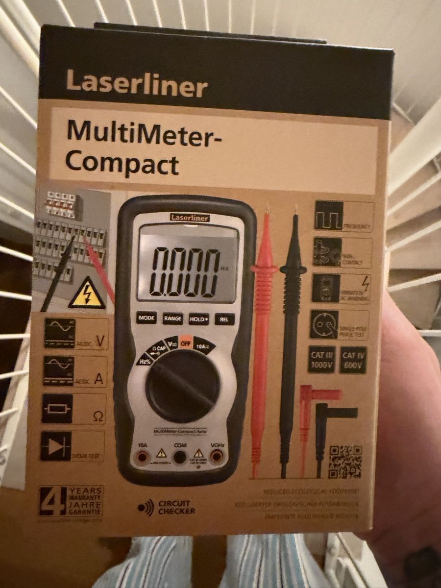 Misurare: Laserliner Multimeter Compact – Nuovo e nell'imballaggio originale da Sursee venduto da Nic28