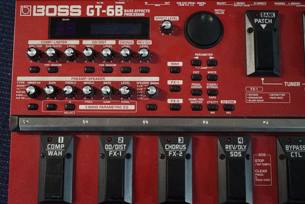 Boss GT 6B Bass-Multi-Effektgerät | Kaufen Auf Ricardo