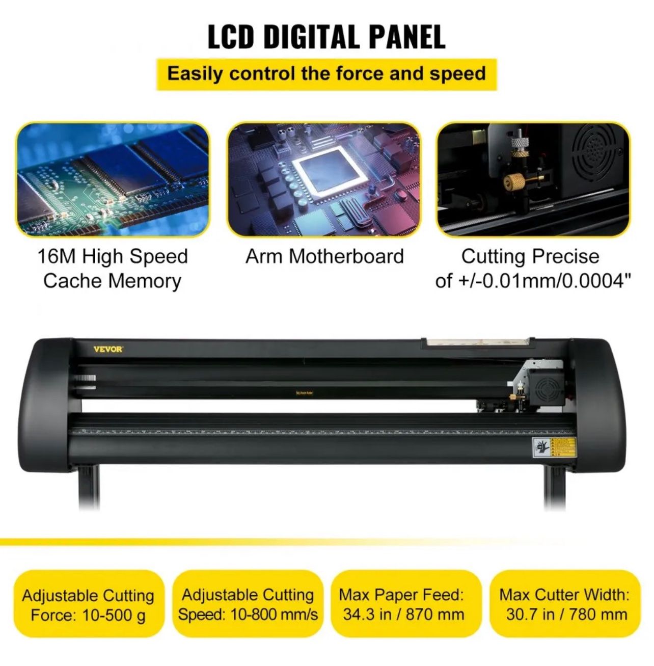 Alle Werkzeuge: 86 cm Vinyl Schneideplotter Vinyl Cutter Plotter 870 mm Slo – Neu und originalverpackt aus Amriswil von JaJa-Express 3