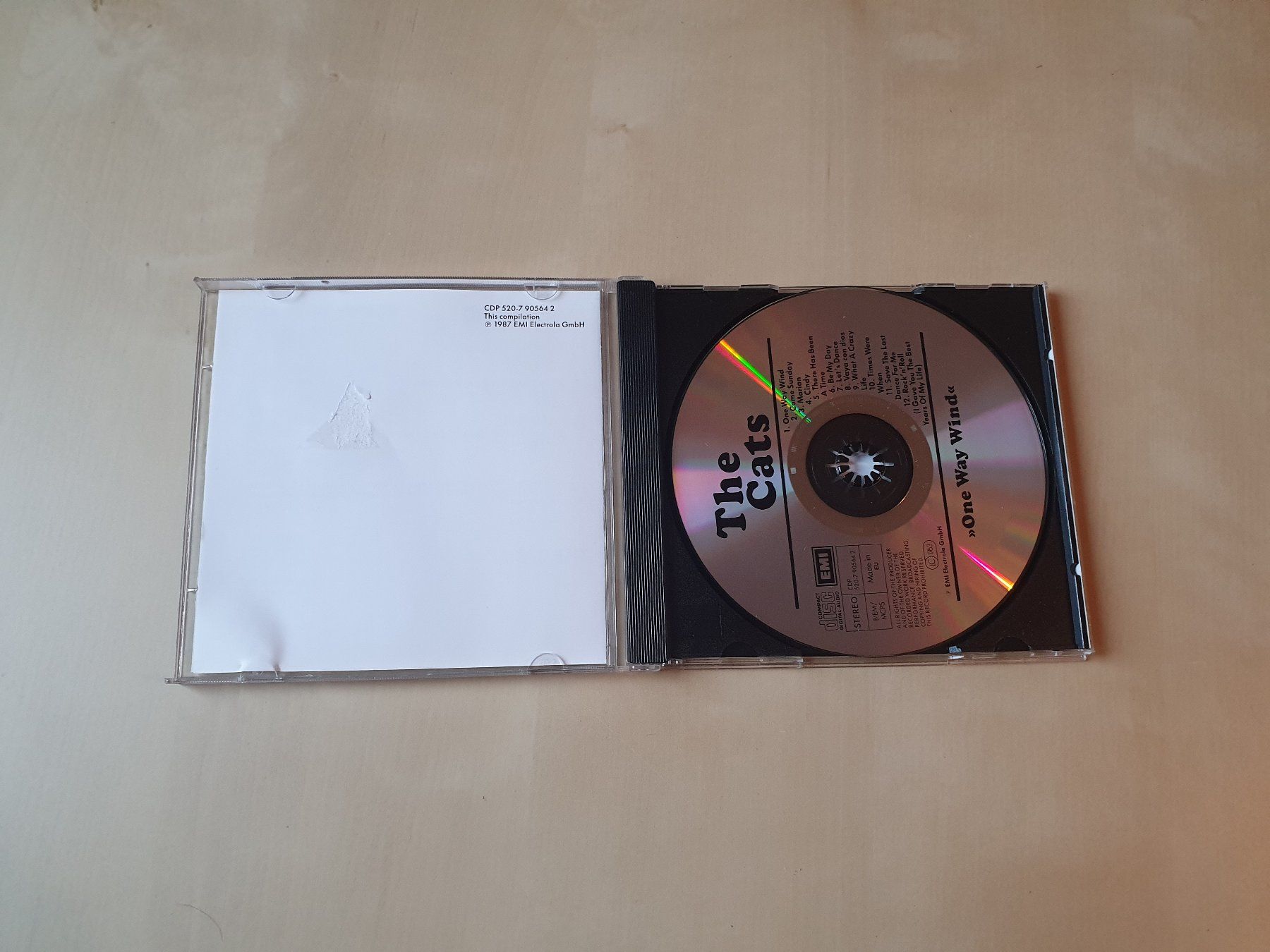 CDs: The Cats One Way Wind – Gebraucht aus Stansstad von collectorsshop 2