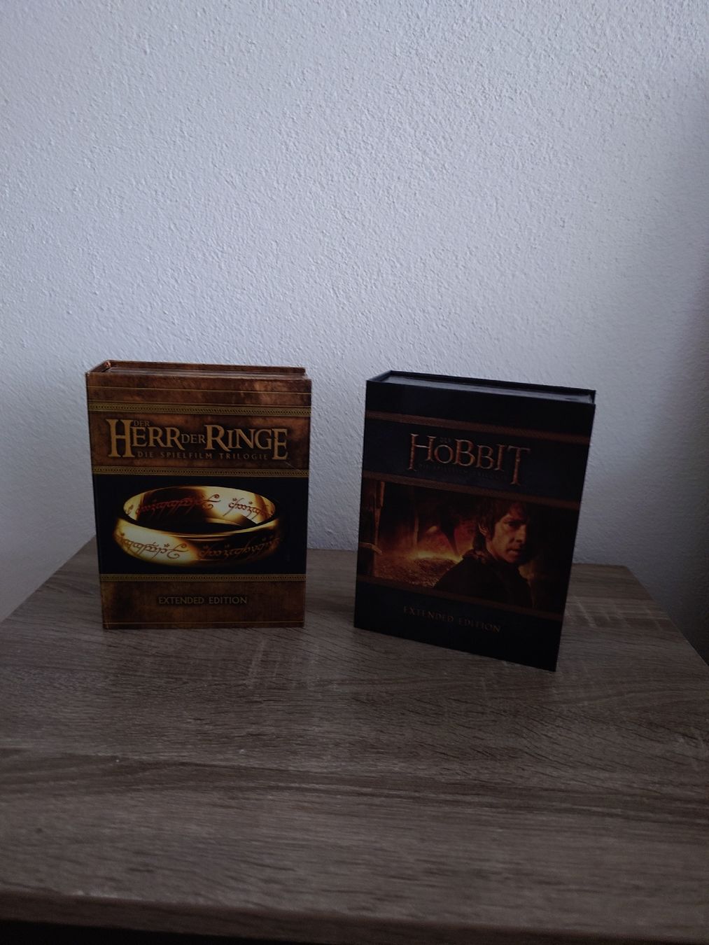 Alle DVDs: Der Hobbit und Herr der Ringe Trilogien – Gebraucht aus Solothurn von Pargona