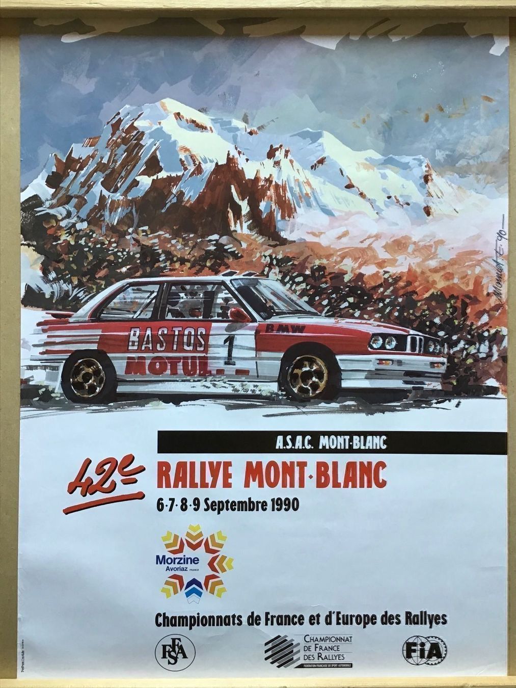 Foto & Immagini: Rallye Mont-blanc 1990 – Usato da Némiaz (Chamoson) venduto da Patoshi 1
