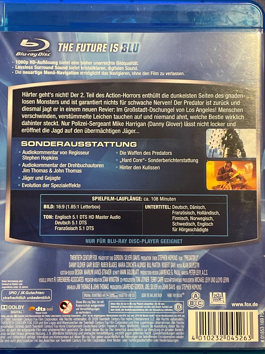 Tutti i DVDs: Predator 2  (1990) – Nuovo (secondo la descrizione) da Waldenburg venduto da Gonzo8 1