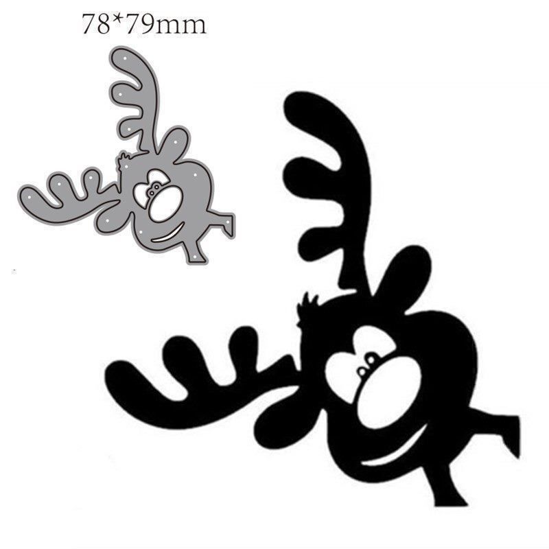 Schablonen: ELCH WEIHNACHTEN STANZSCHABLONE – Neu und originalverpackt aus Affoltern am Albis von scrapbooking