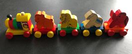 Zirkus Zug / Circus Train / Holzzug ab 3 Jahren