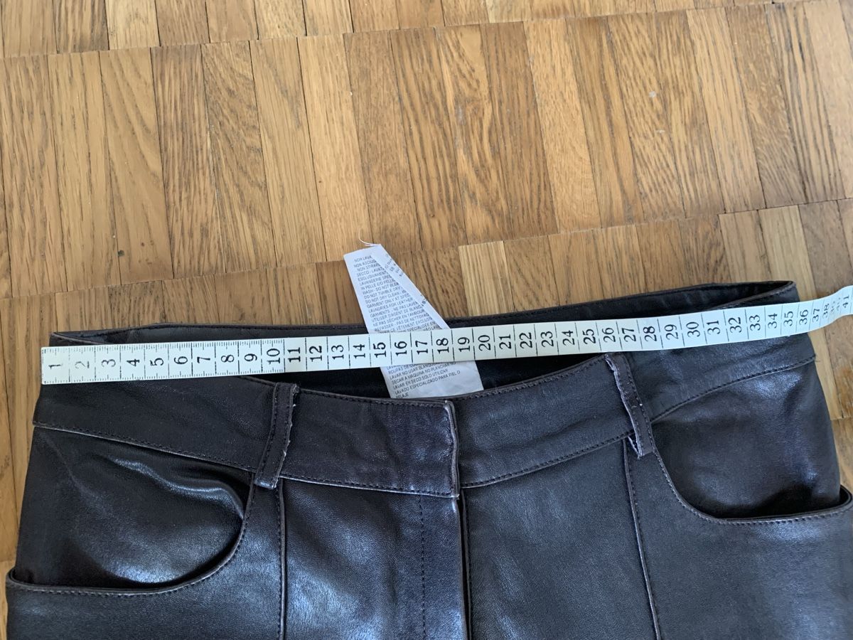 Pantaloni: Emporio armani lederhose lammleder – Usato da Zürich venduto da Nikuska32 3