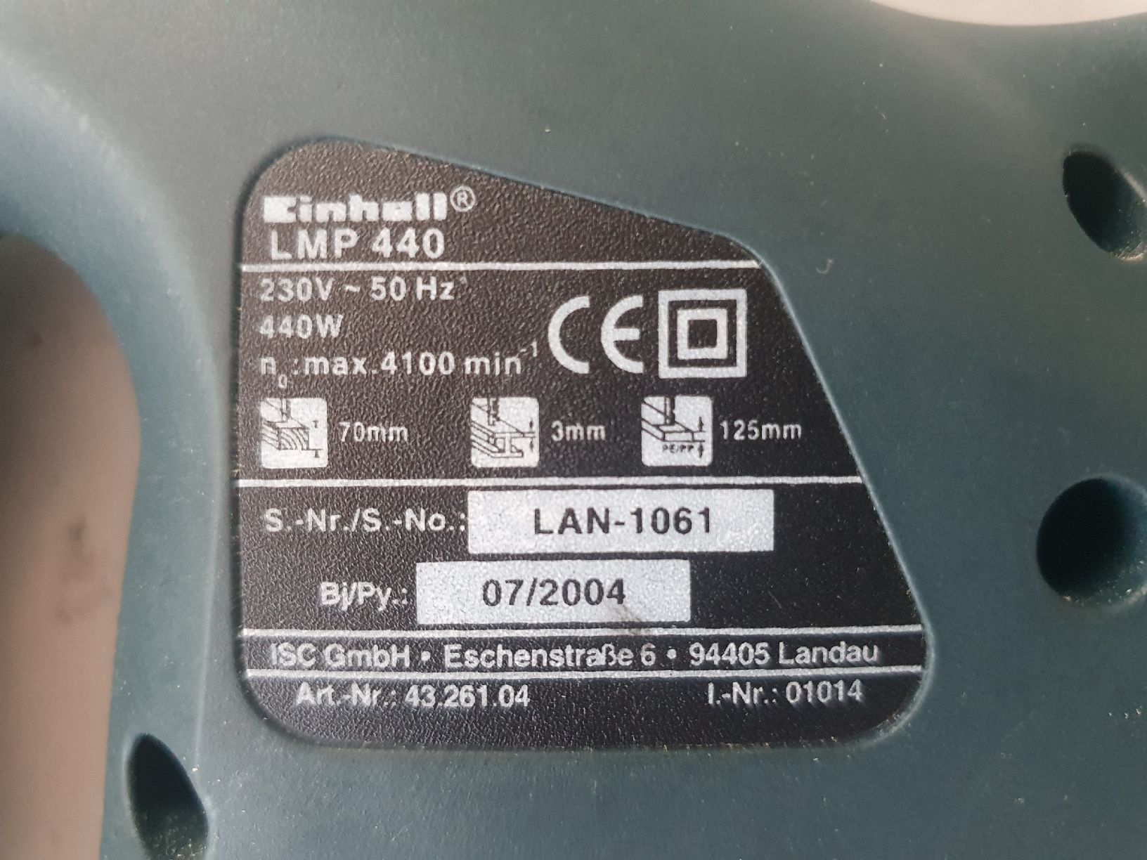 Einhell Sägen: Einhell LMP 440 Multisäge mit Koffer. Wenig gebraucht.  – Gebraucht aus Zürich von Ezbzz 4