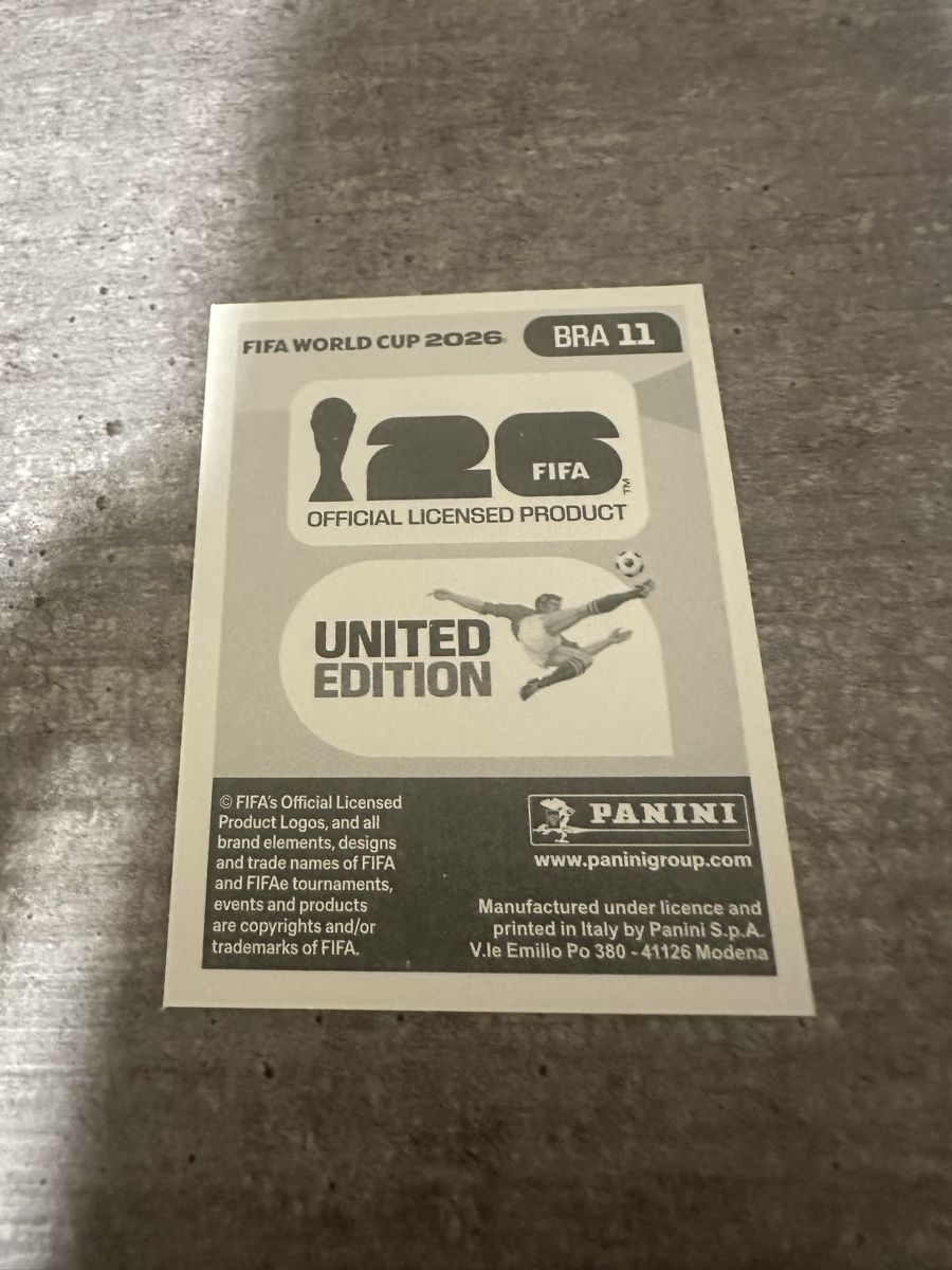 Panini Carte collezionabili: BRA 11 , FIFA WORLD CUP 2026 PANINI – Nuovo (secondo la descrizione) da Frauenfeld venduto da 1PegPeg1 1