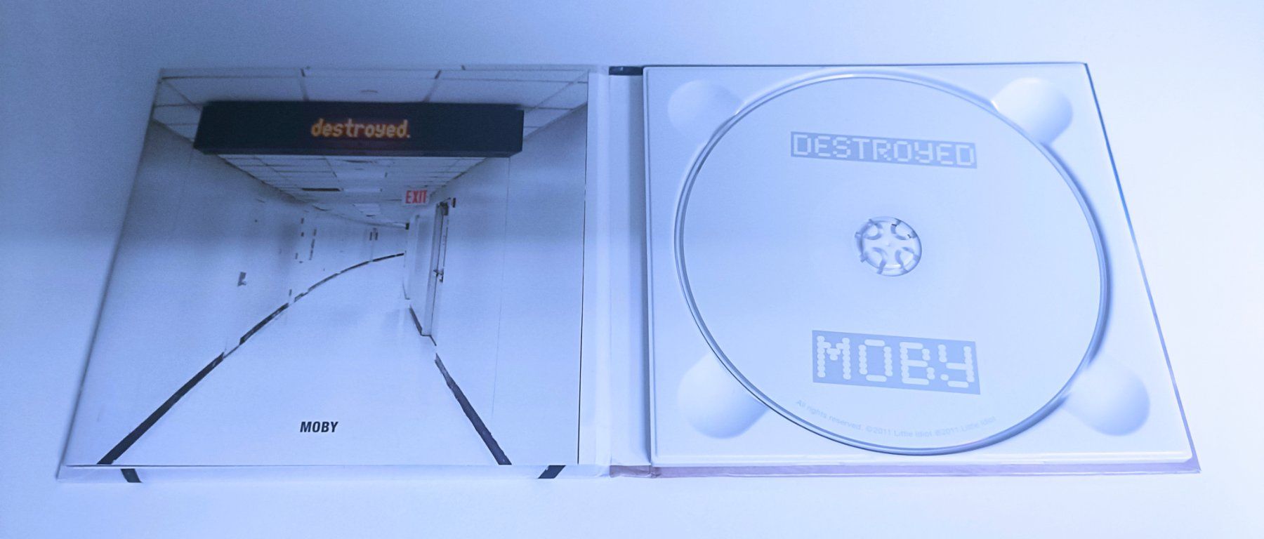 CD: Moby – Destroyed  (CD) - R2 – Usato da Köniz venduto da Listeningthings 1
