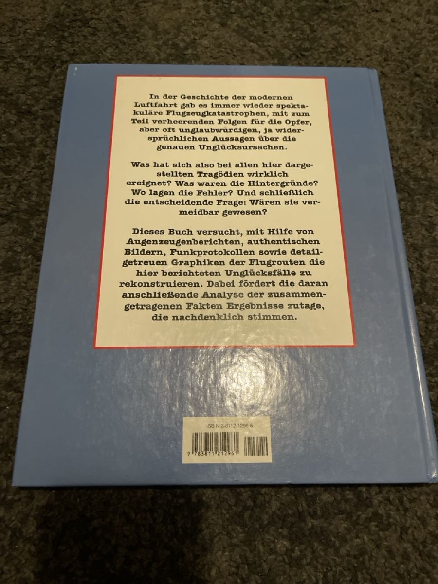 Livres: Flugzeug Katastrophen Buch – D'occasion à Unterkulm par AnoliOccasion 1