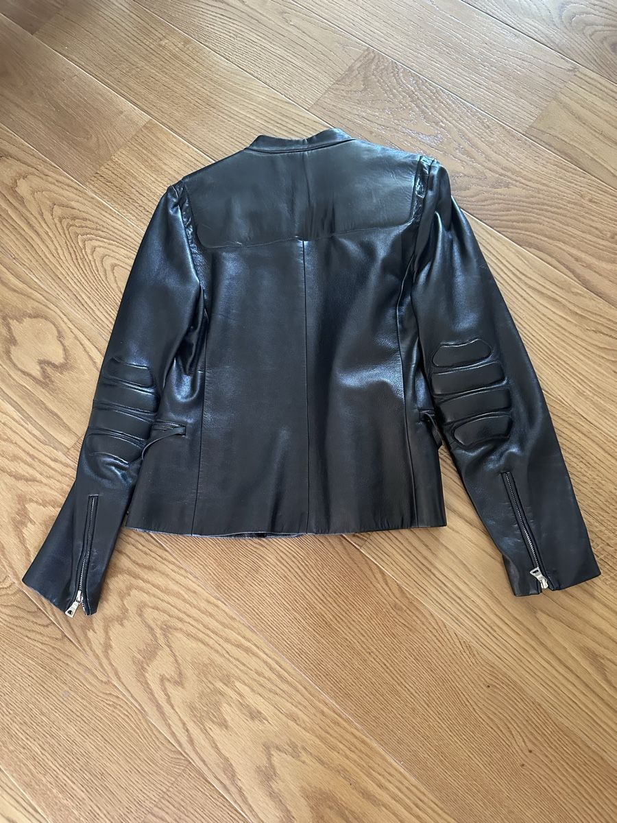 Prada Giacche: PRADA Milano Leather Jacket. Size 42. Made in Italy. – Nuovo (secondo la descrizione) da Männedorf venduto da primavera22 1