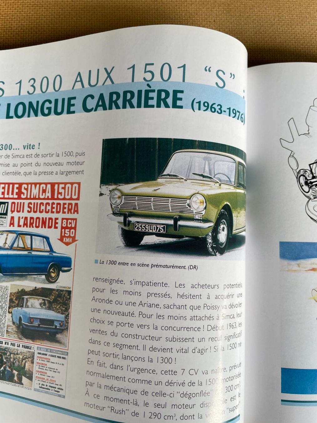 Libri: les Simca de mon pére 1300/1500 - 1301/1501 – Usato da Studen BE venduto da Cha1724 6