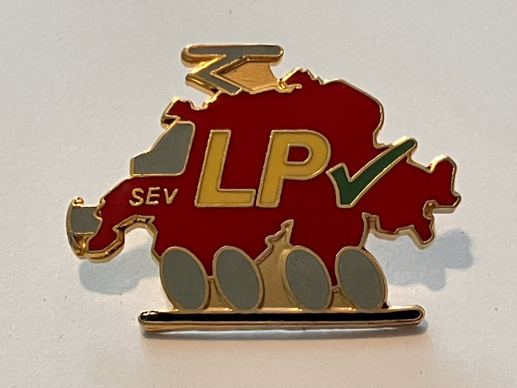 Placchette & Badge: 1 Pin SEV LP – Usato da Basel venduto da djwwpp