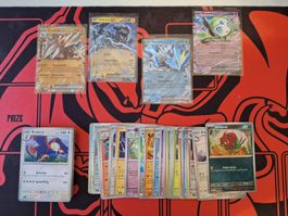 Pokemon ex & Holo / Reverse Karten Set Black Bolt Englisch