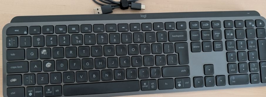 Logitech Tastaturen: Logitech MX Keys Keyboard Used – Gebraucht aus Rotkreuz von araphat