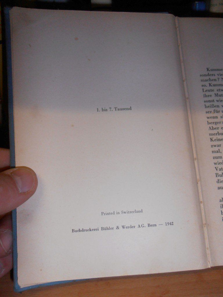 Libri: Elisabeth Müller - Die 6 Kummerbuben - 1942 – Difettoso da Zürich venduto da rudirentier 2