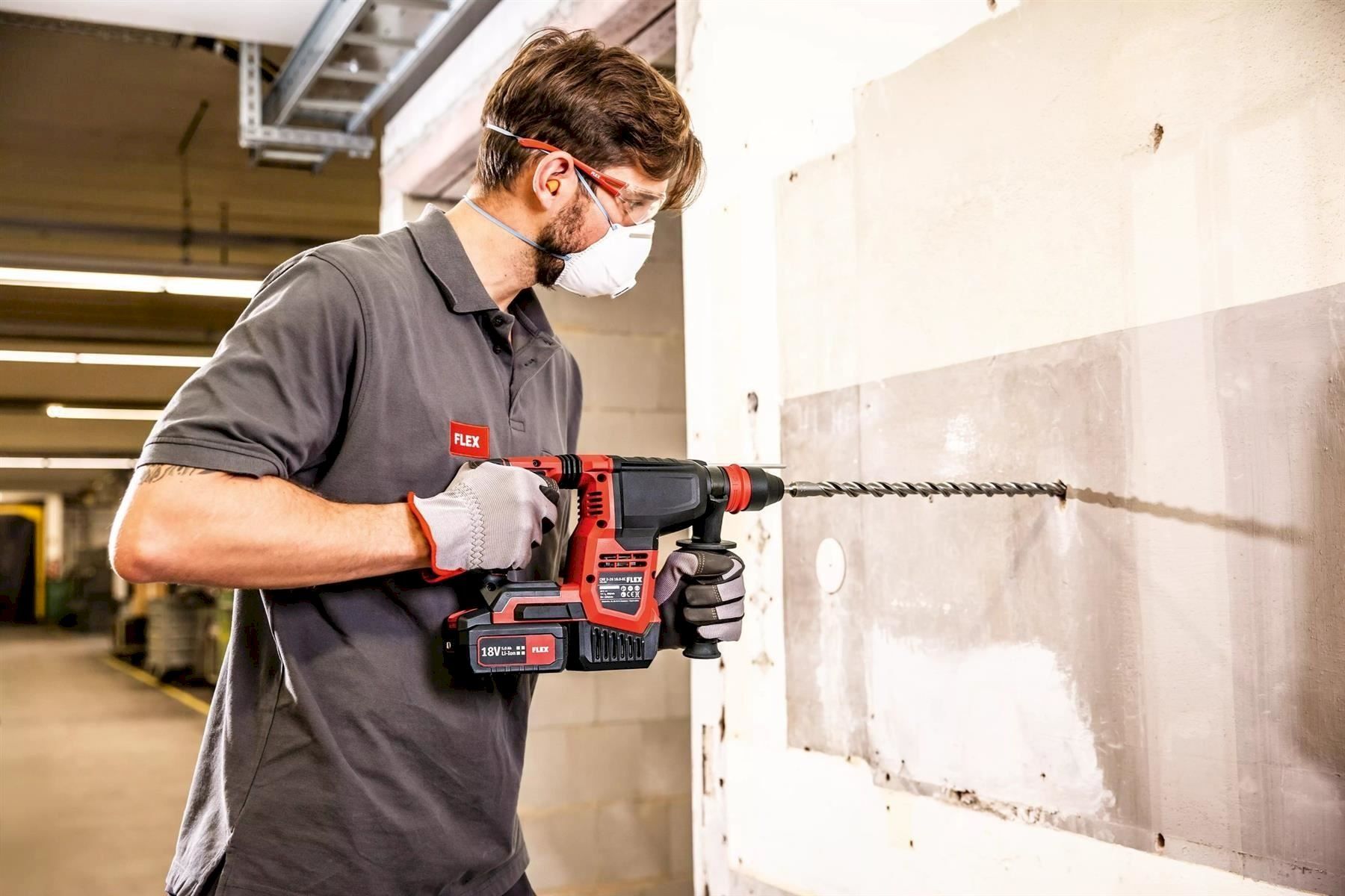 Aspirapolveri & Accessori: Flex CHE 2-26 18.0-EC C Kombi-Bohrhammer – Nuovo e nell'imballaggio originale da Bottighofen venduto da zaap 6