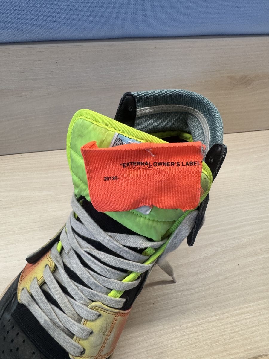 Off-White Chaussures hommes: Off-White High Top Sneakers Size 42 Used – D'occasion à Clarens par Ian_calvin 2