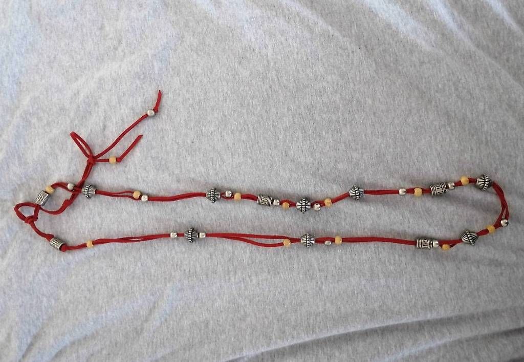 Catenine: Collier rouge / Kette rot – Usato da Lohn-Ammannsegg venduto da bar_p9my