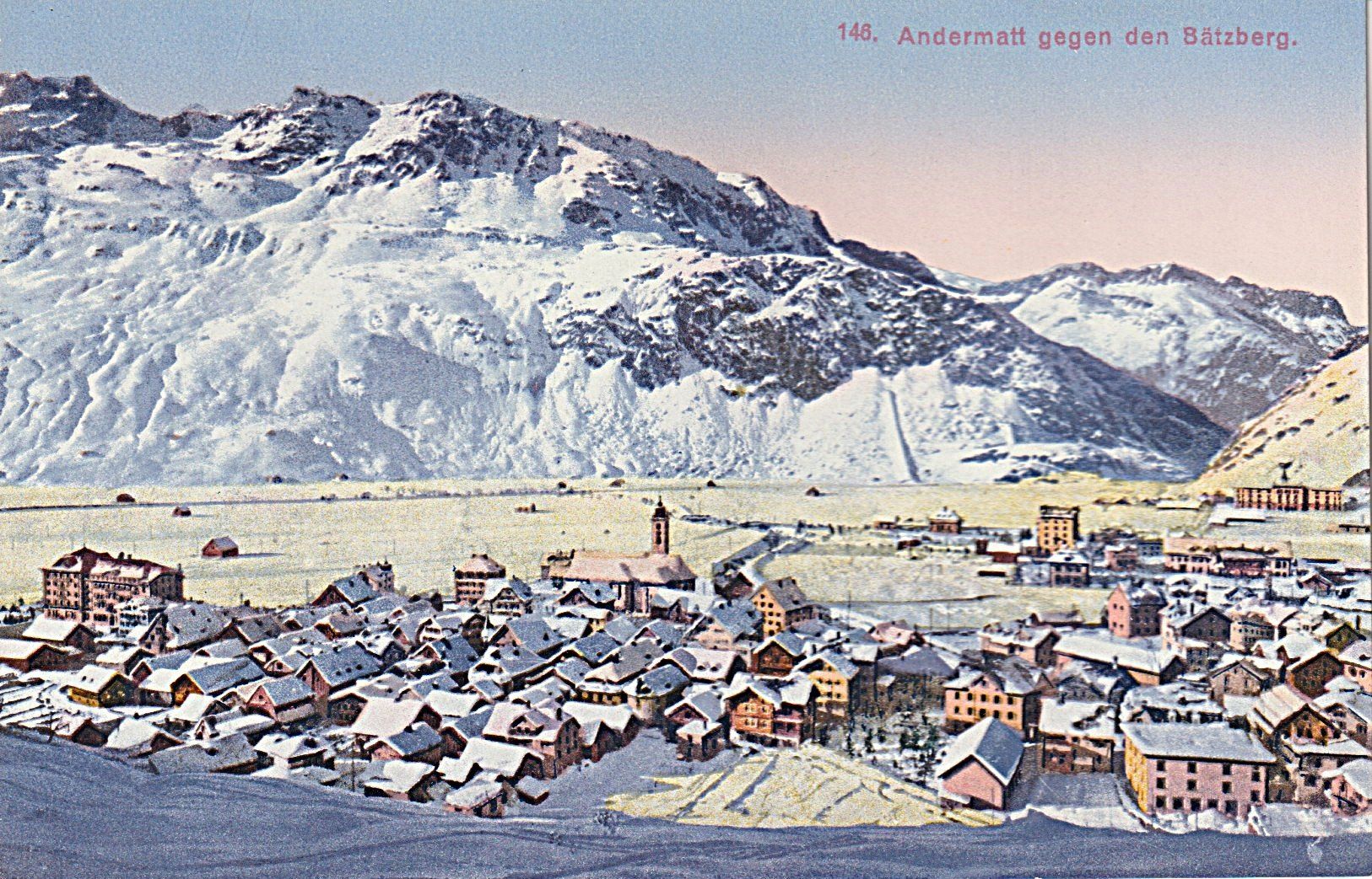 Ansichtskarten: Ansichtskarte Andermatt – Neu (gemäss Beschreibung) aus Frauenfeld von ottoleo