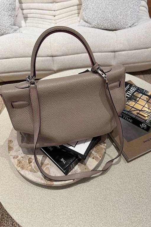 Hermès Taschen für Damen: HERMES KELLY 32, GRIS & PINK – Gebraucht aus Schwyz von bofb 8