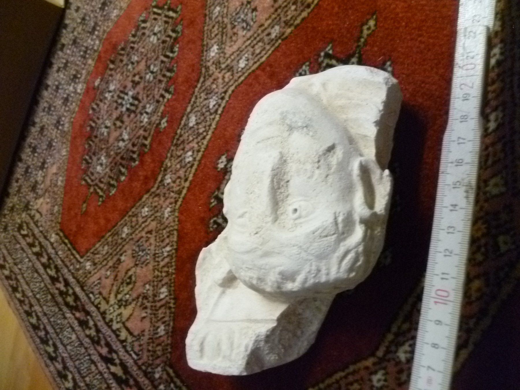 Sculture & Statue: ANTIK ANTIQUE Kopf aus Gips oder Mörtel, ca. 200 Jahre alt? – Usato da Zeiningen venduto da elcanaja 2