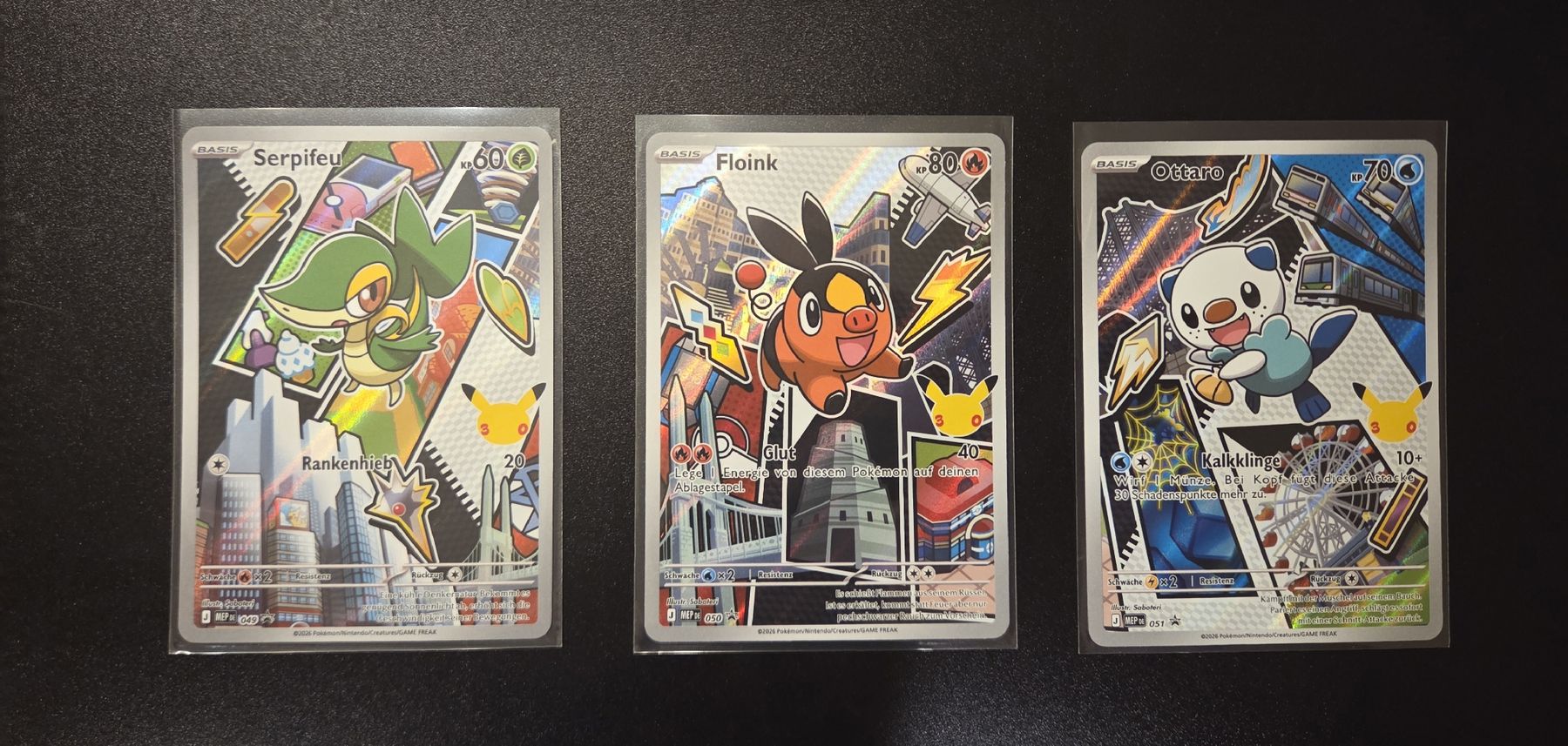 Pokémon Carte collezionabili: Pokemon Erste Partner Kollektion Promos Einall Starter DE – Nuovo (secondo la descrizione) da Wittenbach venduto da AS727
