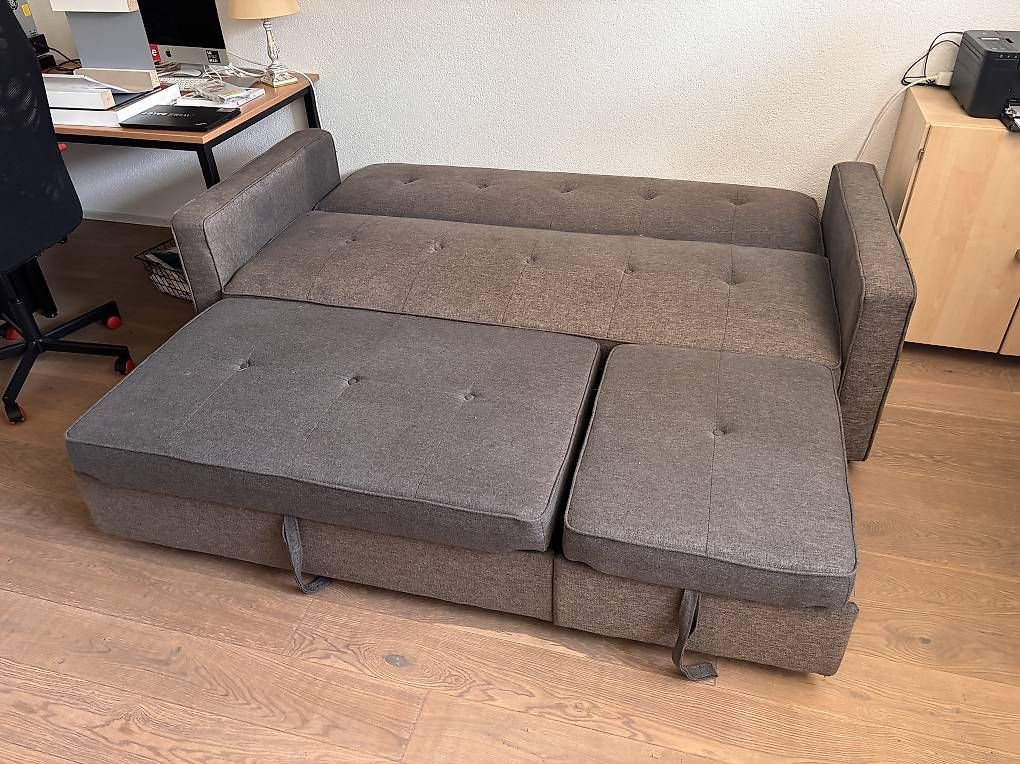 Sofas: Sofa Bett grau zu verschenken – Gebraucht aus Winterthur von lindasells 2