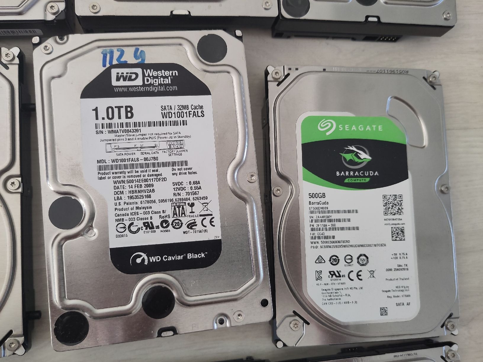 Disques durs: 14x 3.5" HDD – Défectueux à Sargans par sve_hjs5 4