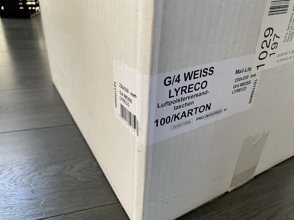Buste & buste per spedizione: 92 Luftpolsterversandtaschen G/4 – Nuovo (secondo la descrizione) da Hägglingen venduto da kar_v9qf 4