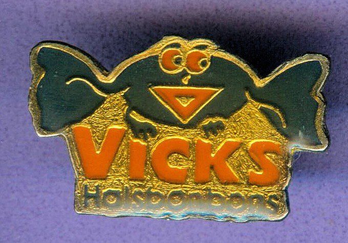 Placchette & Badge: Vicks  Halsbonbons – Usato da Winterthur venduto da Sammleroase