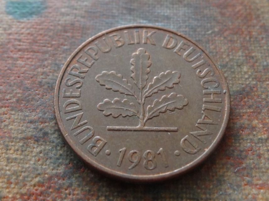Alle Münzen: DEUTSCHLAND 2 Pfennig 1981 – Gebraucht aus Romanel-sur-Lausanne von Swift13