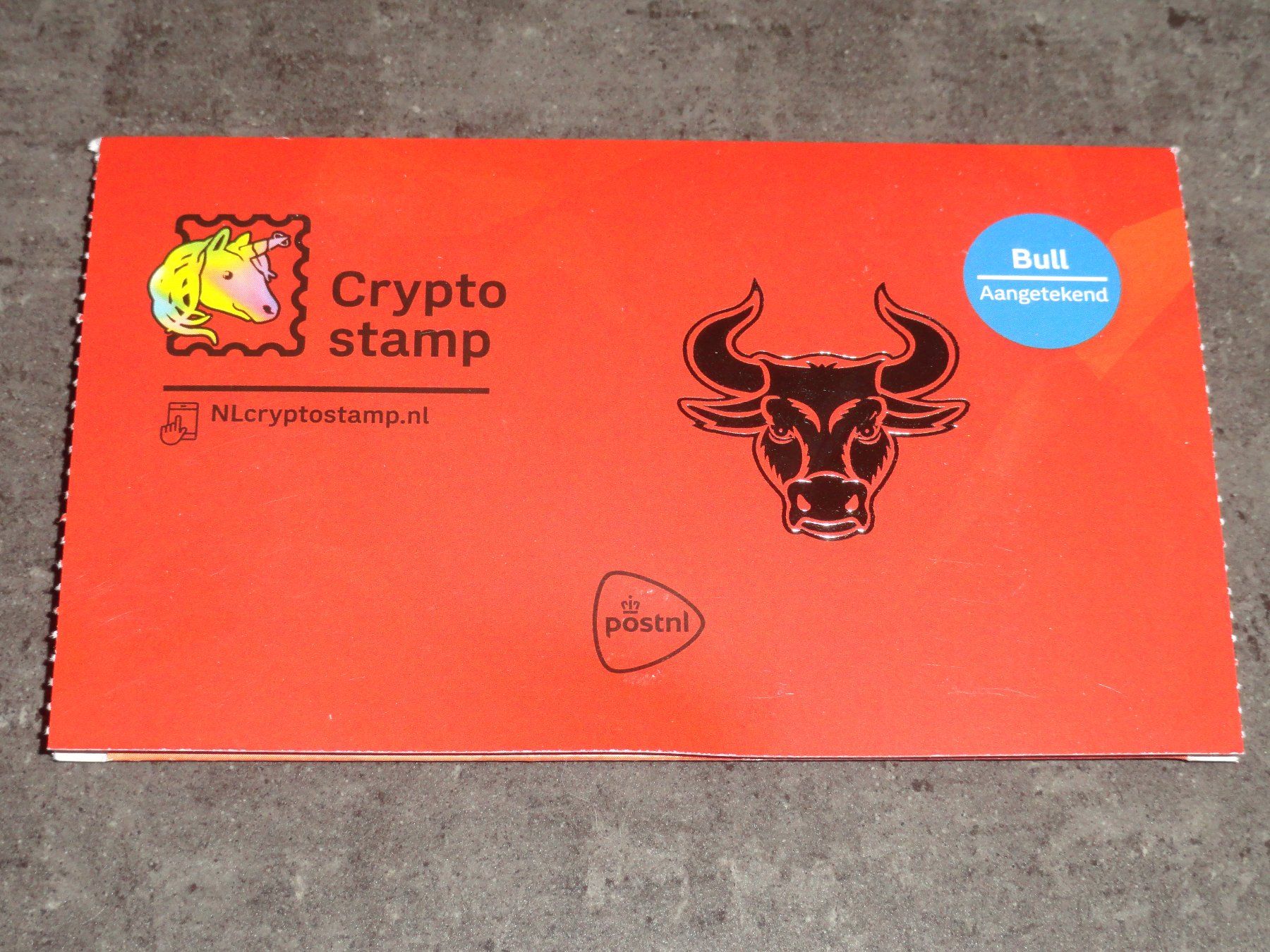 Crypto Stamp 4.0 Niederlande: BULLE IN GELB, 5-stellig (Neu (gemäss  Beschreibung)) in Dagmersellen für CHF 60 – mit Lieferung auf Ricardo kaufen