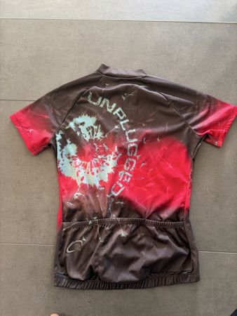 Gonso Kurzarm-Radtrikot mit coolem Dandelion Print, Gr M 52 