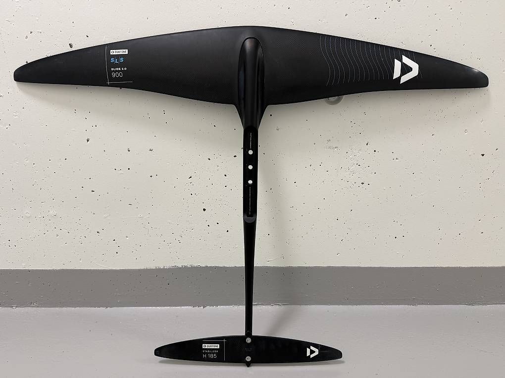 Duotone Tavole da surf e di nuoto: Duotone Glide 2.0 Foil inkl. Fuselage – Usato da Nidau venduto da Lani79 1
