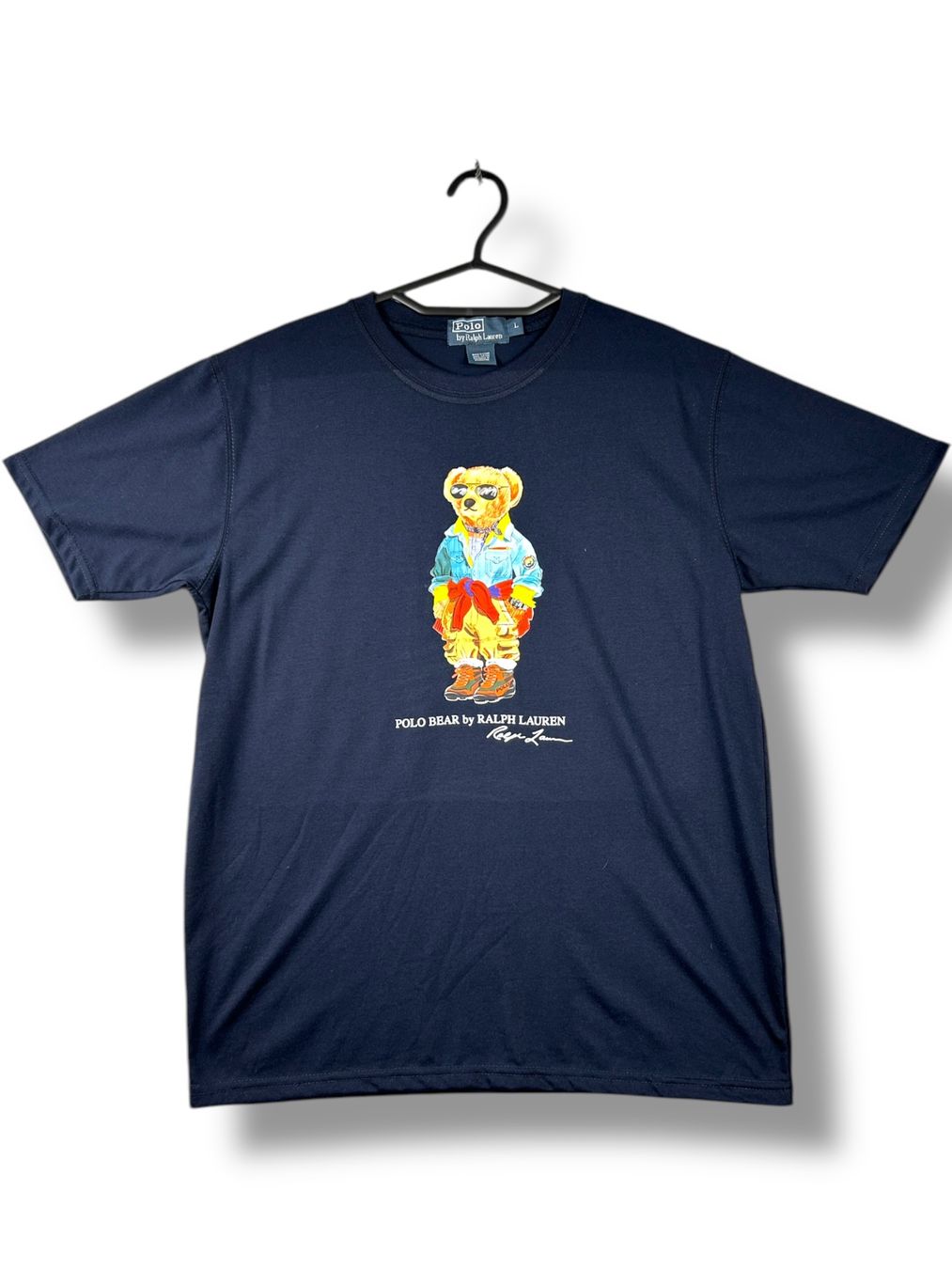 T-Shirt Ralph Lauren Bear Bleu - Taille S (Neuf (Voir description)) à