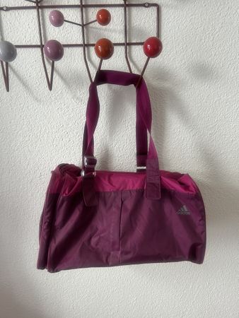 Adidas Sporttasche Lila Pink Schultertasche Damen
