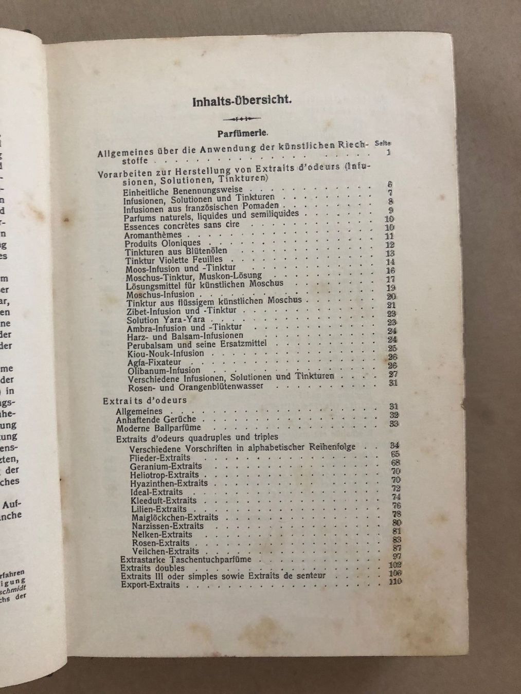 Libri: H. Mann: Die moderne Parfümerie. – Usato da Zürich venduto da allp 3