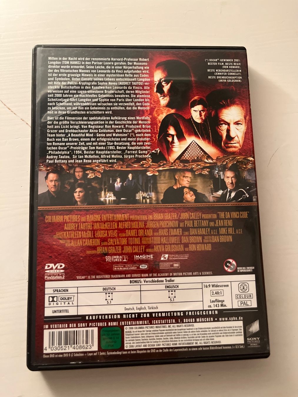 Tutti i DVDs: The Da Vinci Code (2006) DVD – Usato da Sierre venduto da black.box 1