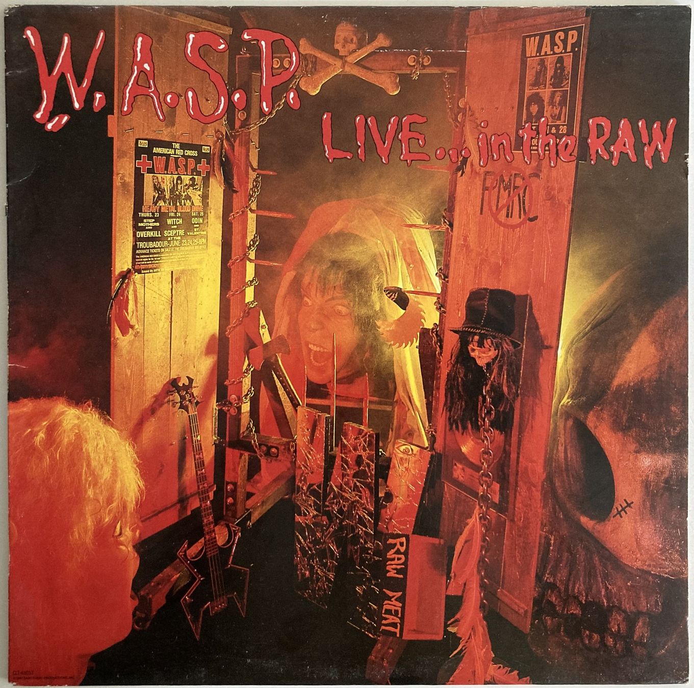 Schallplatten: W.A.S.P. - LIVE... IN THE RAW – Gebraucht aus Bottens von hotter-than-hell