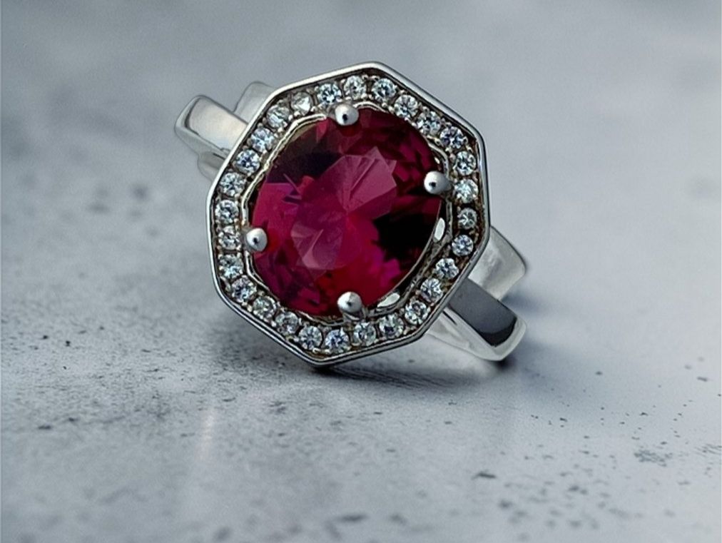 Ringe: Ring Bague Ruby in Silver / Silber / Argent Size 52 – Neu (gemäss Beschreibung) aus Apples von the_7jtf 4