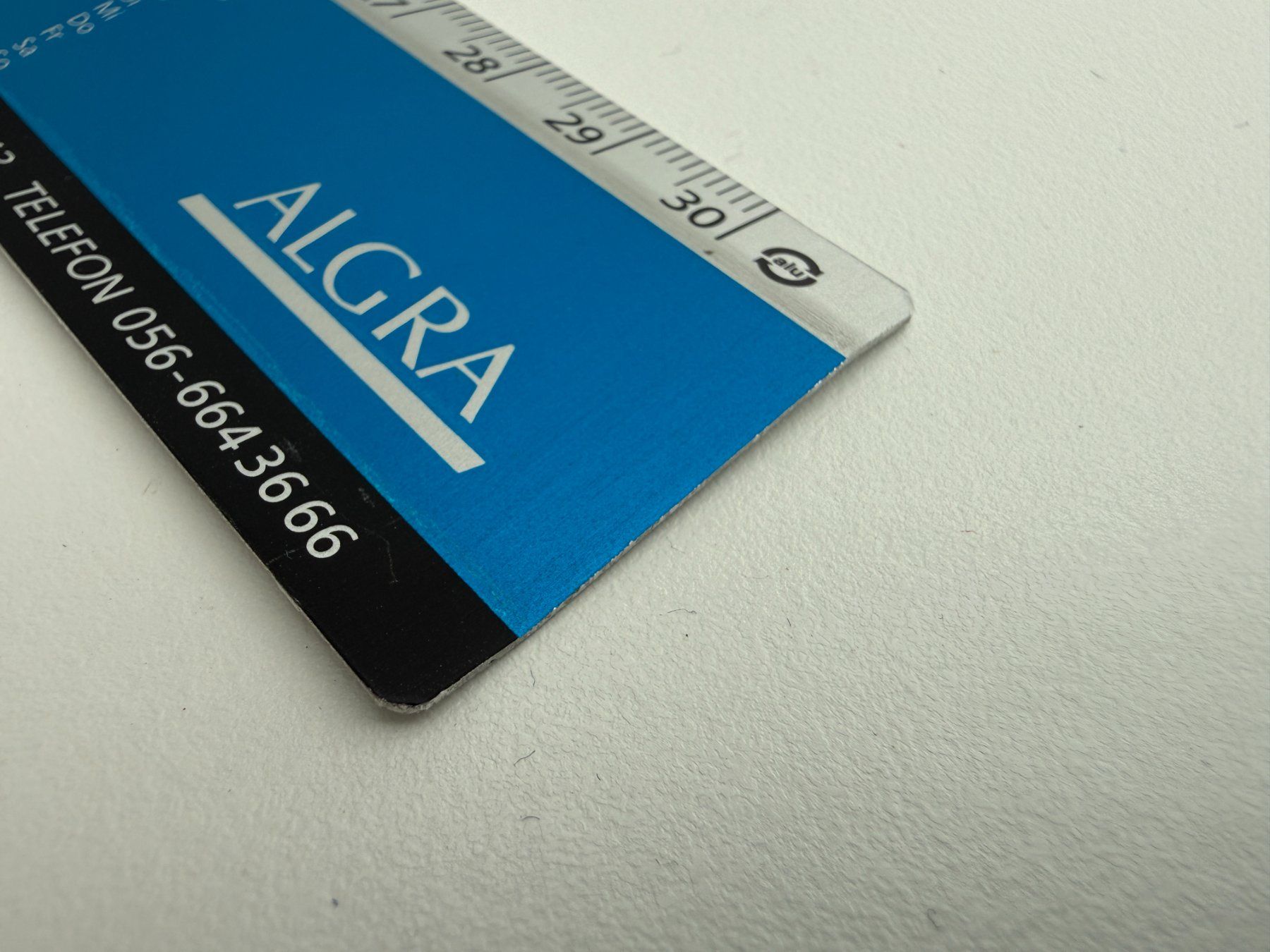 Altro in Scrittura & Disegno: Algra Metall-Massstab aus Aluminium, Fabrikneu – Nuovo (secondo la descrizione) da Unterengstringen venduto da Tnovus 1