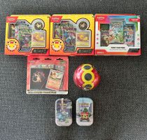 Pokémon TCG 7x Sealed Collection – Tins & Boxen – EN