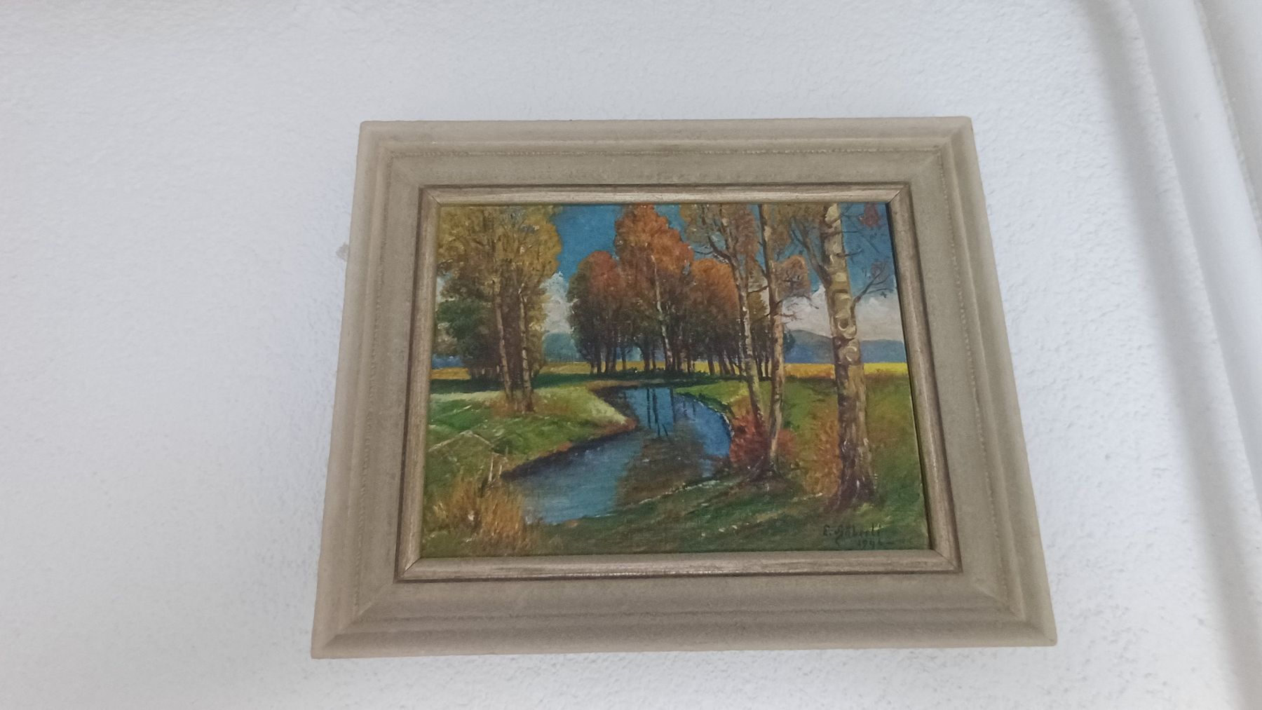 Tableaux: Schönes Landschaftsbild Handgemalt – D'occasion à Flawil par Pinkmalibu 6