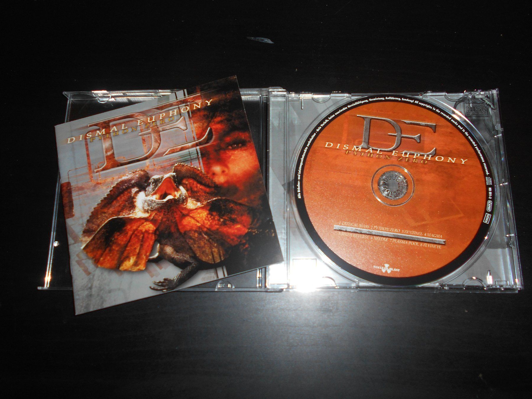 CD: Dismal Euphony – Python Zero / 2001 – Usato da Aarberg venduto da witchhunter01