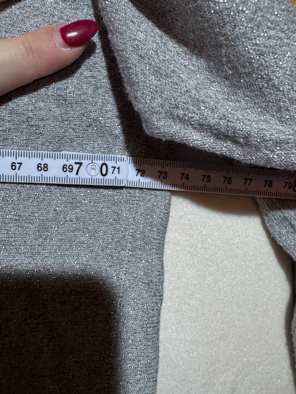 Maglioni & Felpe: Grauer Pullover mit Silberfäden ca Gr. XXL – Usato da Grosswangen venduto da SALE_SALE_SALE 7