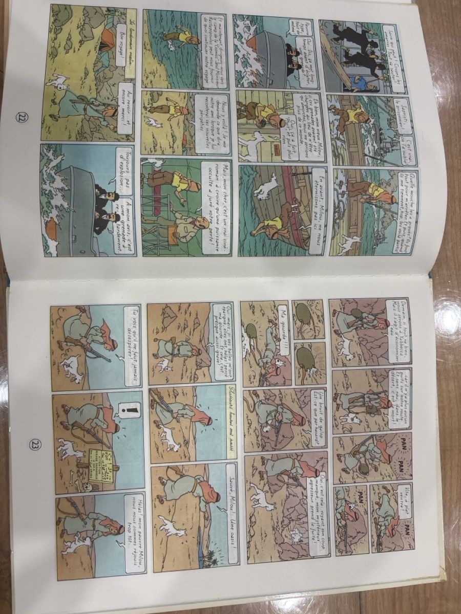 Fumetti: Tintin les cigares du pharaon – Usato da Porrentruy venduto da Servo26 3